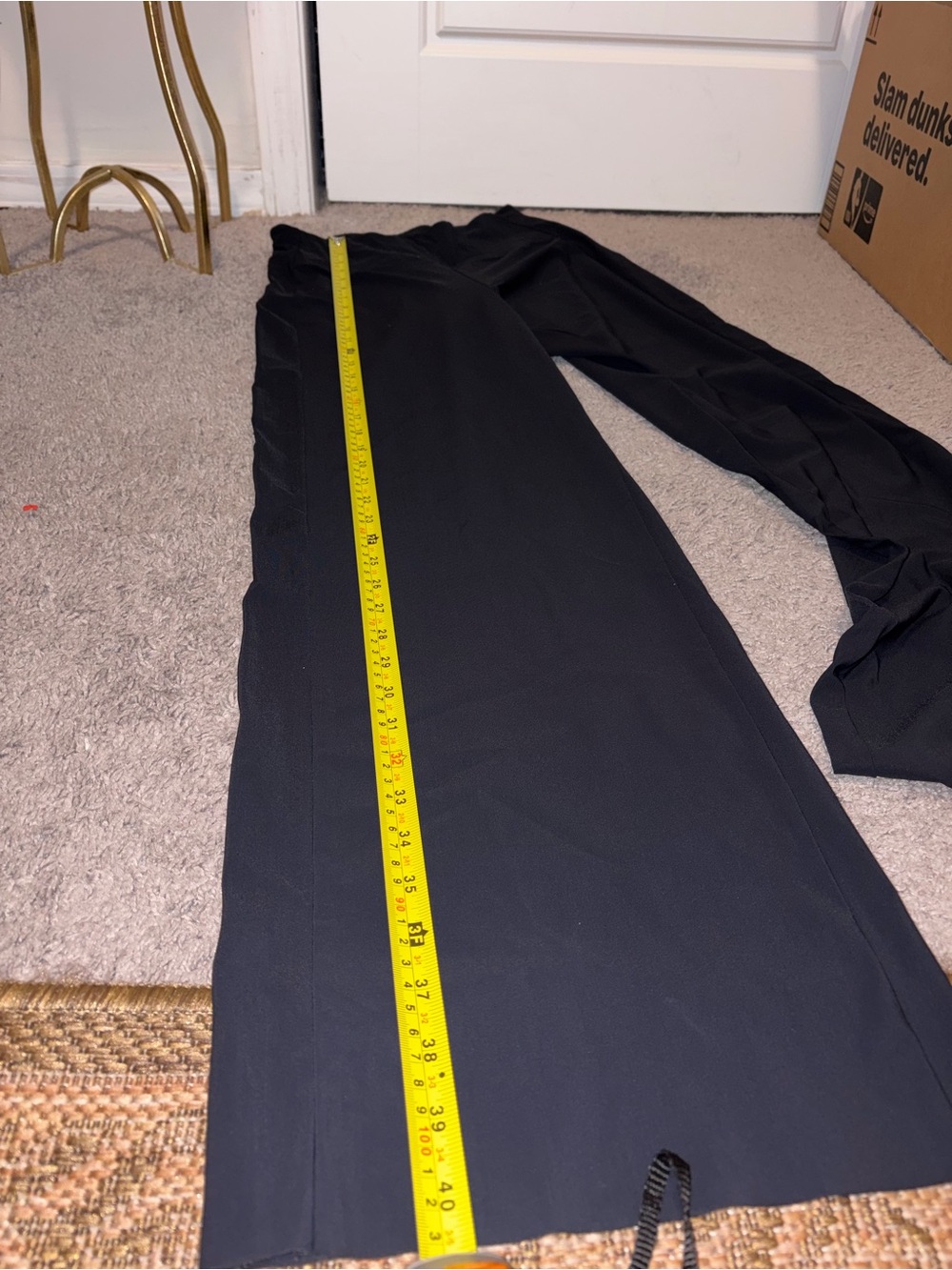 Athleta Black Wide Leg Pants - Picture 6 of 7